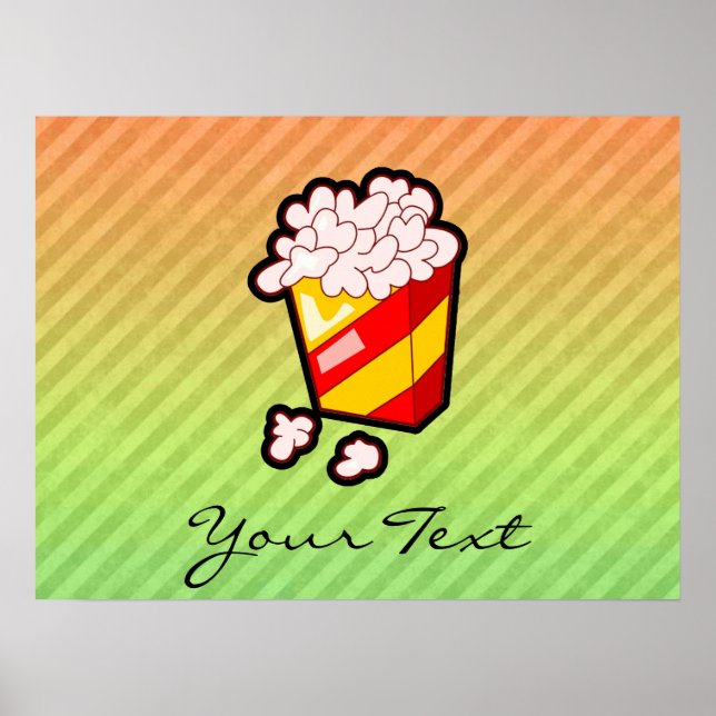Poster Popcorn (Devant)