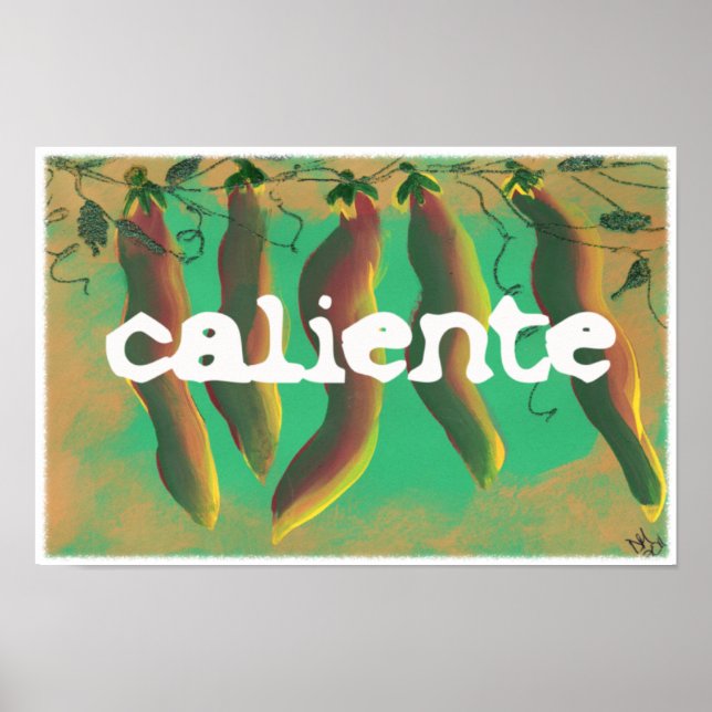 Poster Popers de Caliente Chaud Jalapeno (Devant)