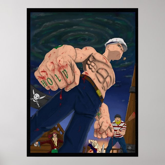 Poster Popeye le marin (Devant)