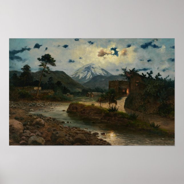 Poster Popocatépetl (Devant)