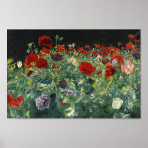 Poster Poppies   John Singer Sargent
