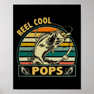 Poster Pops de pêche vraiment cool pour la fête des pères