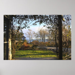 Poster Porch Peekaboo