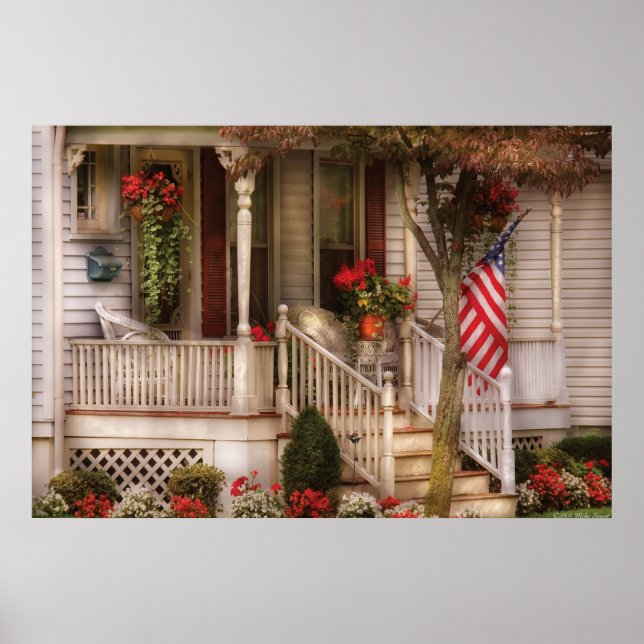 Poster Porche - Americana (Devant)