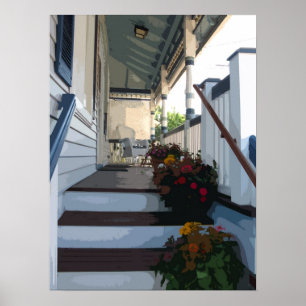 Poster Porche avant dans Ocean Grove NJ
