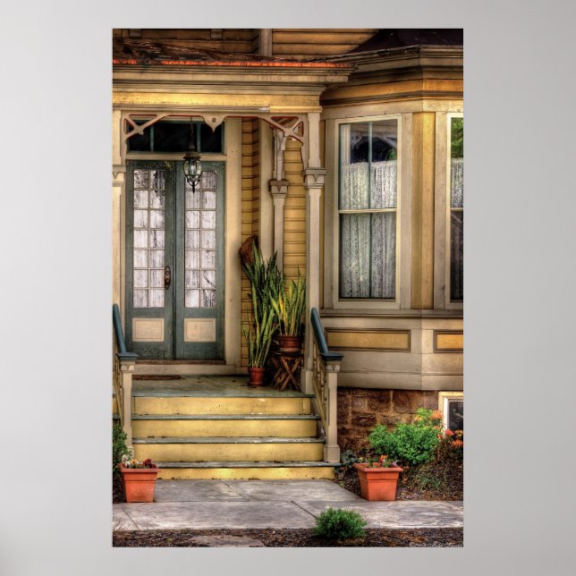 Poster Porche - Maison 109 (Devant)