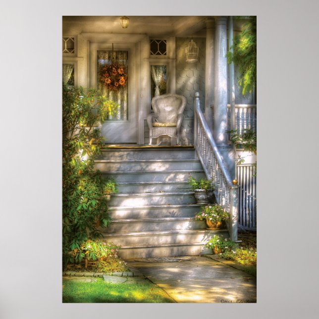 Poster Porche - Maison Grannies (Devant)