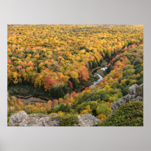 Poster Porcupine Mountains Wilderness State Park