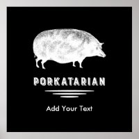 Porkatarian Porkatarian Antique Pig Bacon Lover