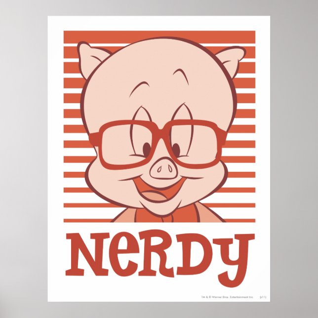 Poster Porky - Nerdy (Devant)