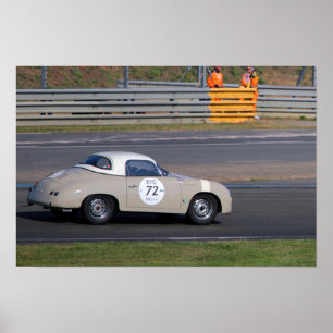 Poster Porsche 356 Speedster Le Mans Classic