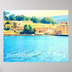 Poster Port Arthur Tasmania Australie Voyage