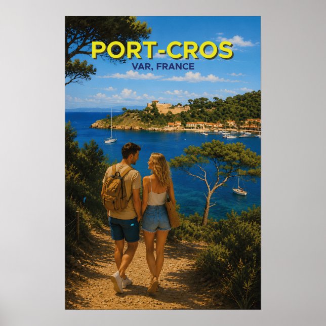 Poster Port-Cros (Devant)
