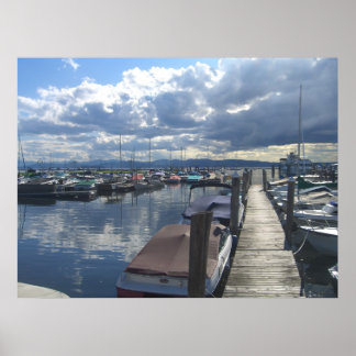 Poster port de burlington