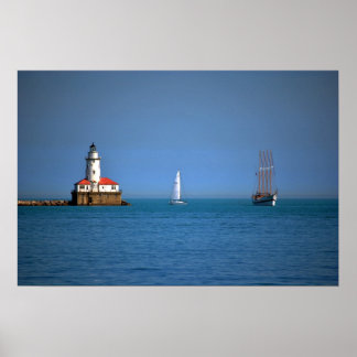 Poster Port de Chicago