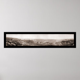 Poster Port de Duluth MN Photo 1913