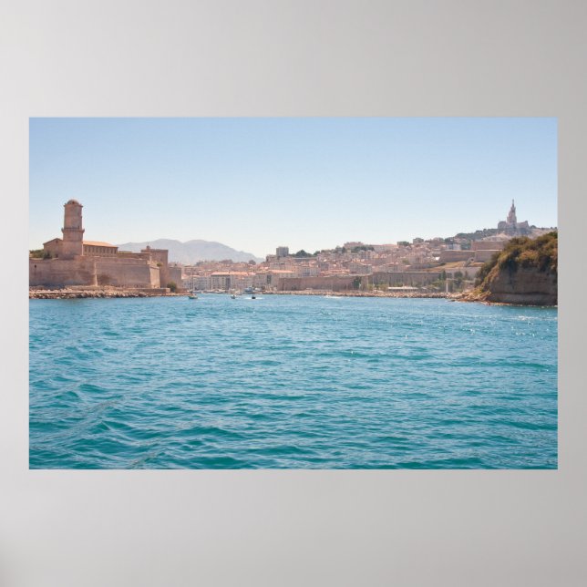 Poster Port de Marseille (Devant)