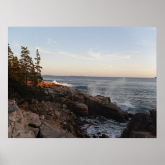 Poster Port de navire (Bass Harbour, ME)
