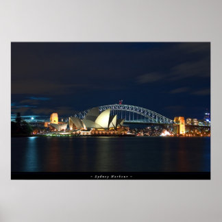 Poster Port de Sydney