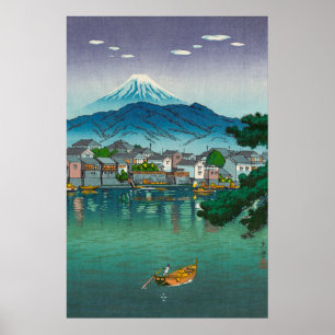Poster Port de Tokaido Numazu par Tsuchiya Koitsu