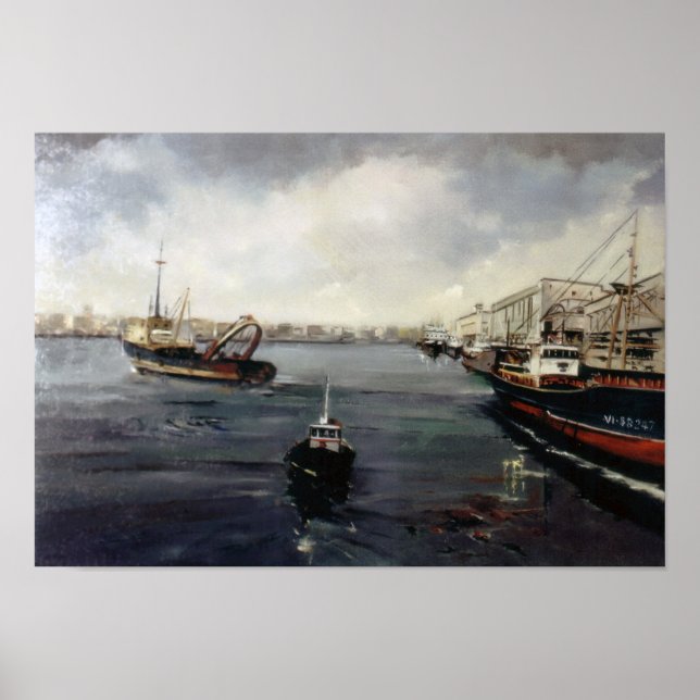 Poster Port El puerto/O/Port (Devant)