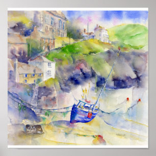 Poster Port Isaac Cornwall