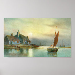 Poster Port paisible
