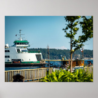 Poster Port Townsend, WA Kennewick Ferry Photographie