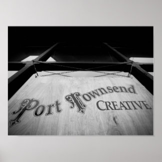 Poster Port Townsend, Washington Photographie Créative