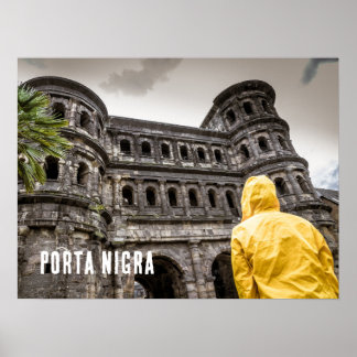 Poster Porta Nigra à Trier Rhénanie Palatinat Allemagne