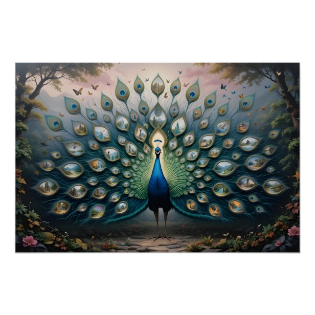 Poster Portail Peacock Panorama (Devant)