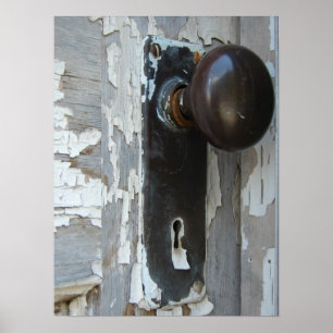 Poster Porte abandonnée 2