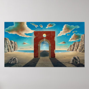 Poster Porte Arch