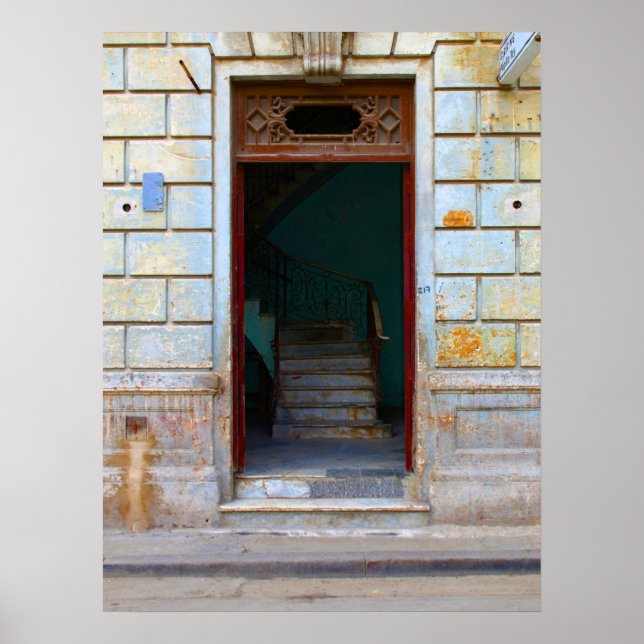 Poster Porte cubaine 2 (Devant)