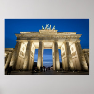 Poster Porte de Brandebourg-Berlin Imprimer
