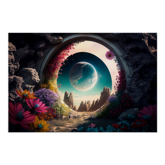 Poster Porte de la lune de pierre (Devant)