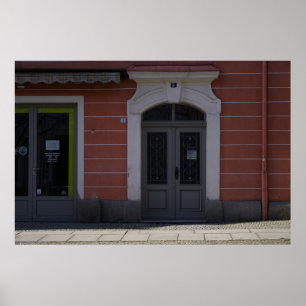 Poster Porte de la Vieille Maison