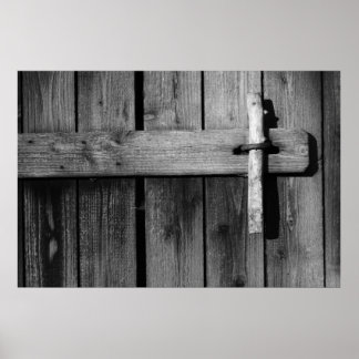 Poster Porte de l'ancienne grange 3