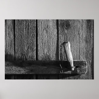 Poster Porte de l'ancienne grange 9