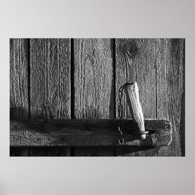 Poster Porte de l'ancienne grange 9 (Devant)