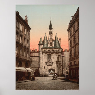 Poster Porte de Sevigne, Bordeaux, France