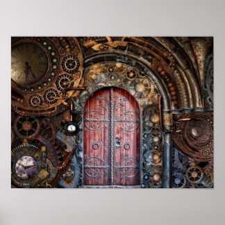 Poster Porte de temps