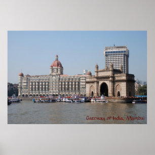 Poster Porte d'entrée de l'Inde