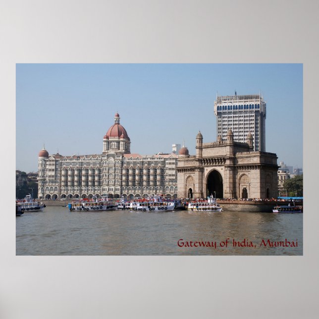 Poster Porte d'entrée de l'Inde (Devant)