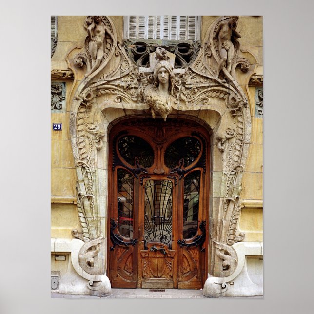 Poster Porte d'entrée des appartements 2 (Devant)