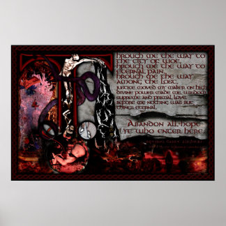 Poster Porte d'Inferno