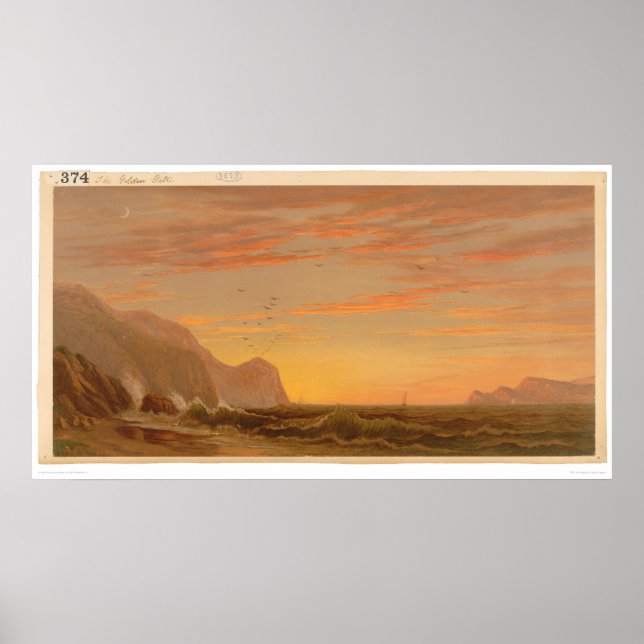 Poster Porte d'or (0643B) (Devant)