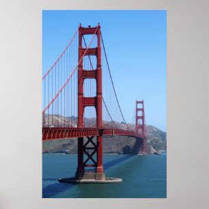 Poster Porte d'or de San Francisco