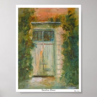 Poster Porte du jardin par Kevin E. Slater