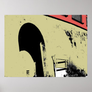Poster Porte du parc à nulle part